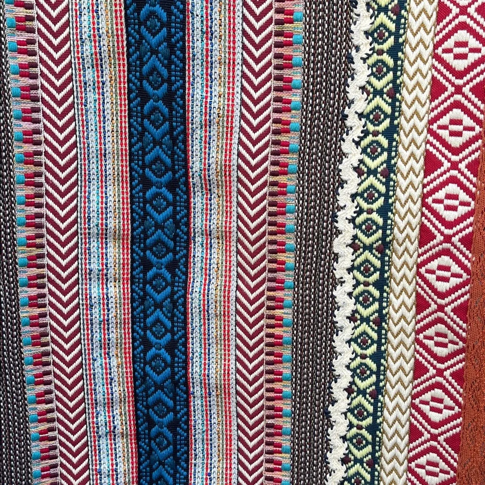 Zara Embroidered Jacquard Coat Jacket Festival - Picture 13 of 16